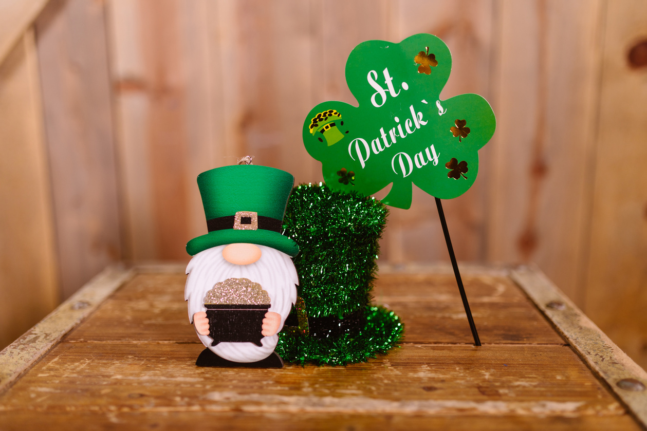 Selective Focus Photo of St. Patrick's Day Props 
